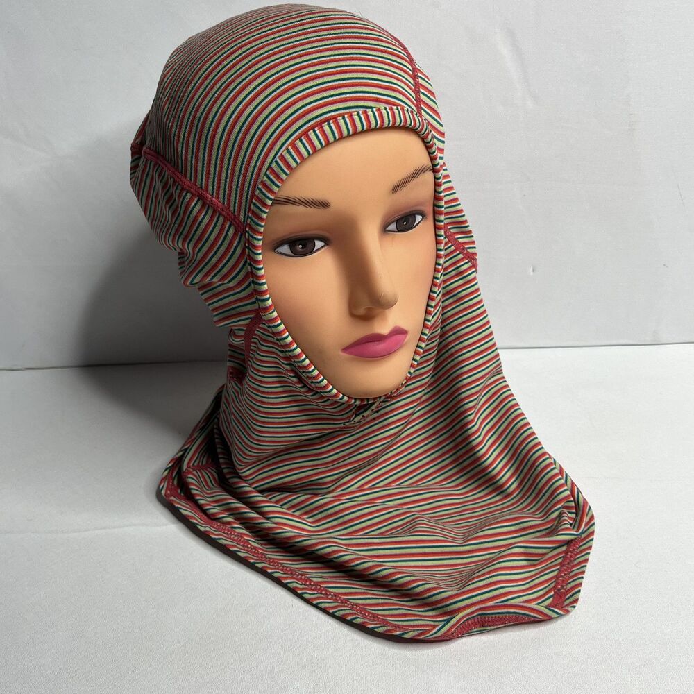 Columbia Striped Balaclava Head Face Cover Unisex One Size
